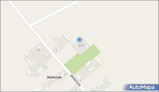 Jezierzysk, Jezierzysk, 1A, mapa Jezierzysk