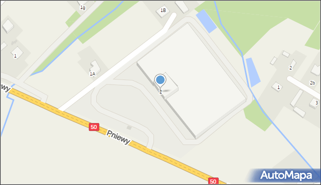 Jeziora, Jeziora, 2, mapa Jeziora