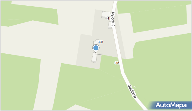 Jeziórka, Jeziórka, 30d, mapa Jeziórka