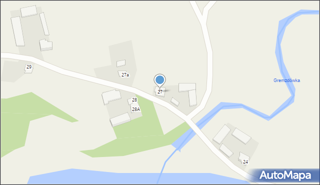 Jeziorki, Jeziorki, 27, mapa Jeziorki