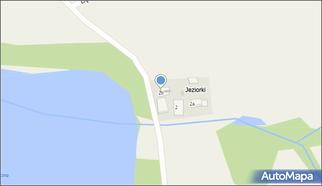 Jeziorki, Jeziorki, 2b, mapa Jeziorki