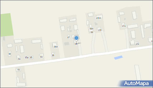 Jezioro, Jezioro, 98, mapa Jezioro