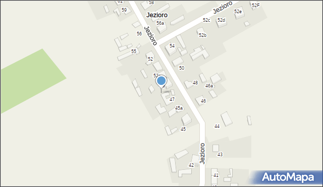 Jezioro, Jezioro, 49a, mapa Jezioro