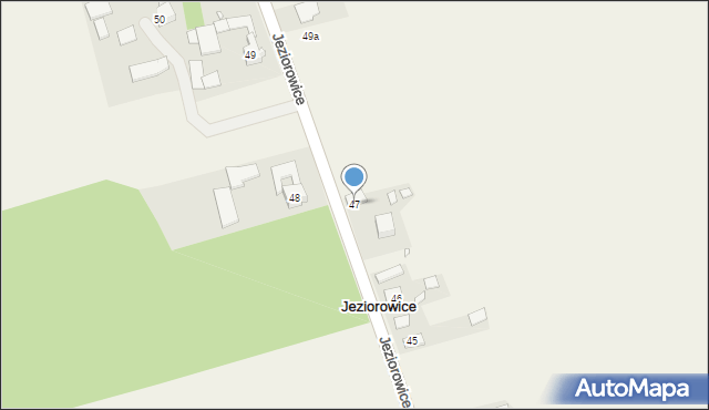 Jeziorowice, Jeziorowice, 47, mapa Jeziorowice