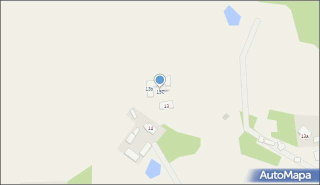 Jeziorowskie, Jeziorowskie, 13C, mapa Jeziorowskie
