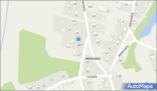 Jeziorzany, Jeziorzany, 146, mapa Jeziorzany