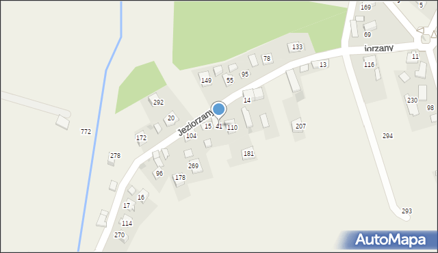 Jeziorzany, Jeziorzany, 41, mapa Jeziorzany