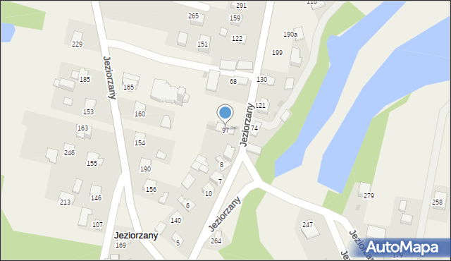 Jeziorzany, Jeziorzany, 97, mapa Jeziorzany