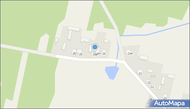 Jeżów, Jeżów, 24a, mapa Jeżów