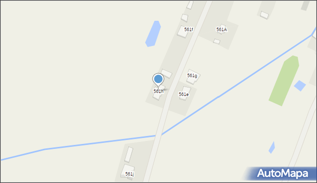 Jeżowe, Jeżowe, 561h, mapa Jeżowe