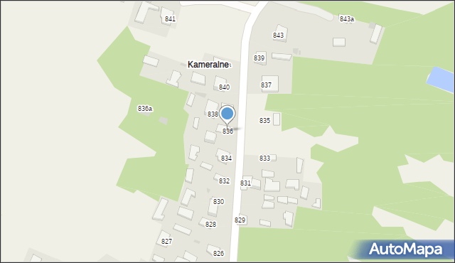 Jeżowe, Jeżowe, 836, mapa Jeżowe