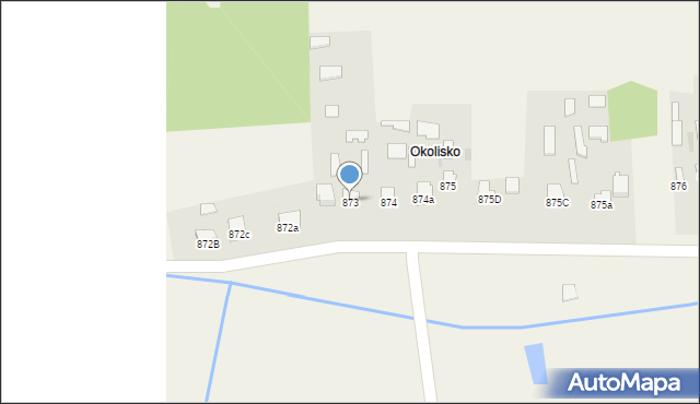 Jeżowe, Jeżowe, 873, mapa Jeżowe