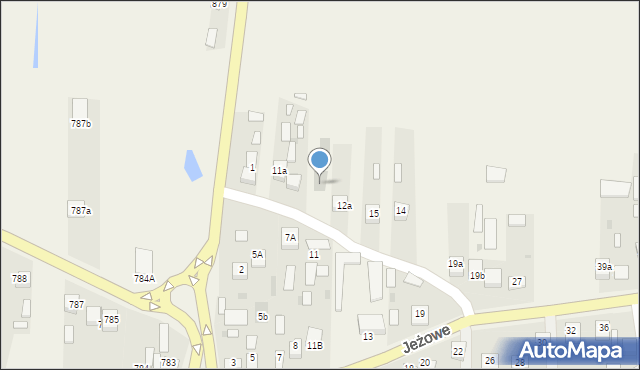 Jeżowe, Jeżowe, 9b, mapa Jeżowe