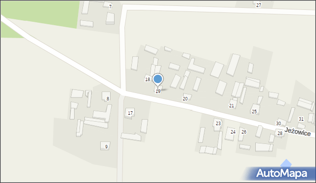 Jeżowice, Jeżowice, 19, mapa Jeżowice