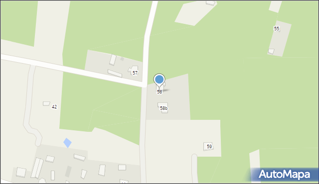 Jeżowice, Jeżowice, 58, mapa Jeżowice