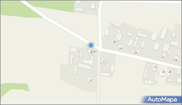 Jeżowice, Jeżowice, 8, mapa Jeżowice