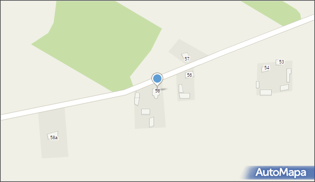 Jeżowiec, Jeżowiec, 58, mapa Jeżowiec