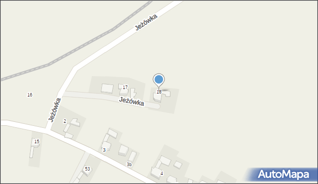 Jeżówka, Jeżówka, 18, mapa Jeżówka