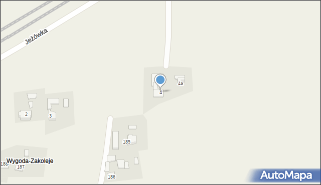 Jeżówka, Jeżówka, 4, mapa Jeżówka