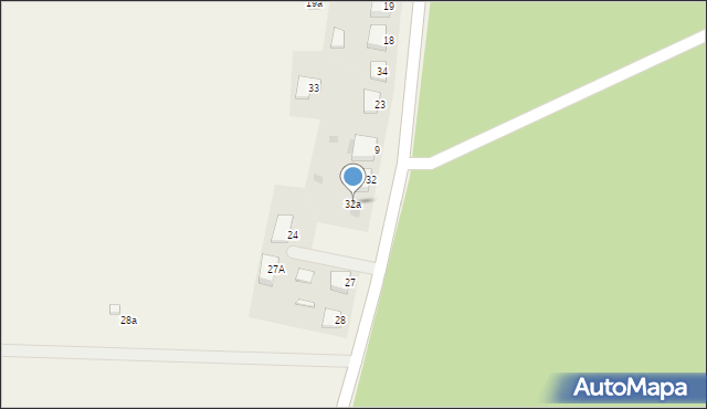 Jezuicka Struga, Jezuicka Struga, 32a, mapa Jezuicka Struga