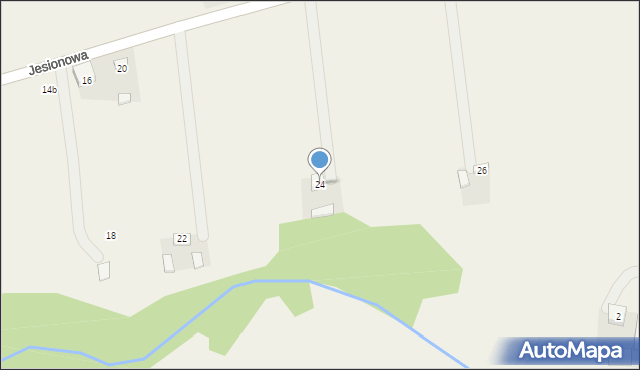 Konopnica, Jesionowa, 24, mapa Konopnica