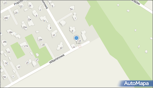 Konstancin-Jeziorna, Jesionowa, 13, mapa Konstancin-Jeziorna