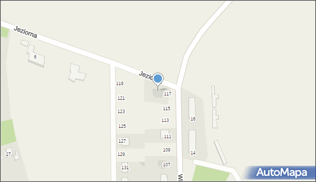 Kozienice, Jeziorna, 12, mapa Kozienice