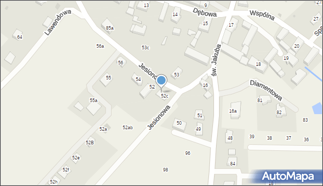 Kurowice, Jesionowa, 7, mapa Kurowice