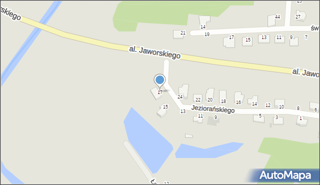 Lubaczów, Jeziorańskiego Antoniego, gen., 17, mapa Lubaczów