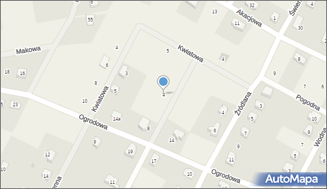 Łubiana, Jesienna, 4, mapa Łubiana