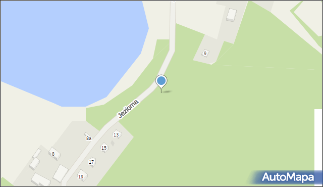 Lubiki, Jeziorna, 11, mapa Lubiki