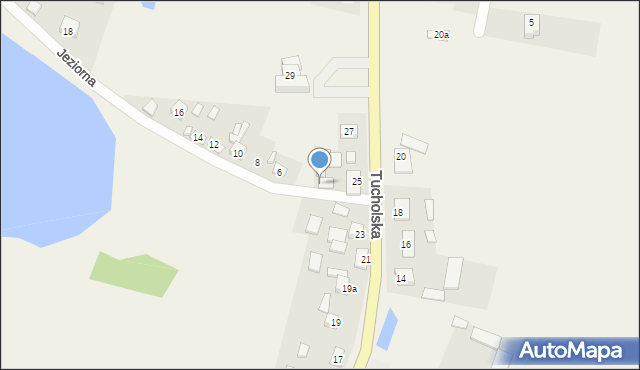 Mąkowarsko, Jeziorna, 2, mapa Mąkowarsko