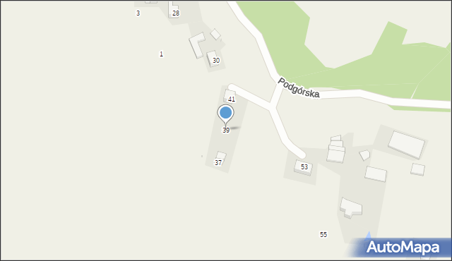 Maszyce, Jesionowa, 39, mapa Maszyce