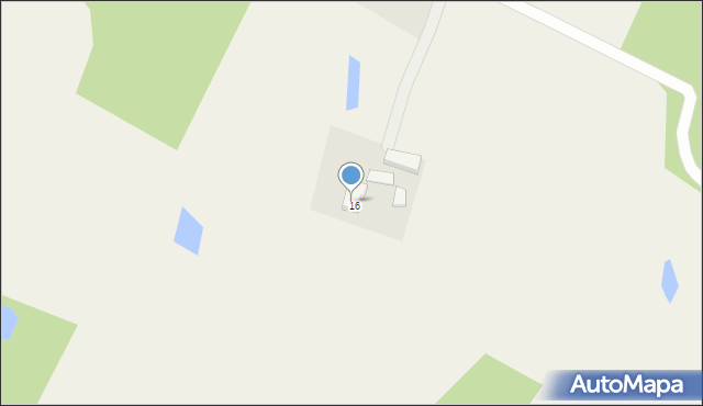 Miechucino, Jeziorna, 206, mapa Miechucino