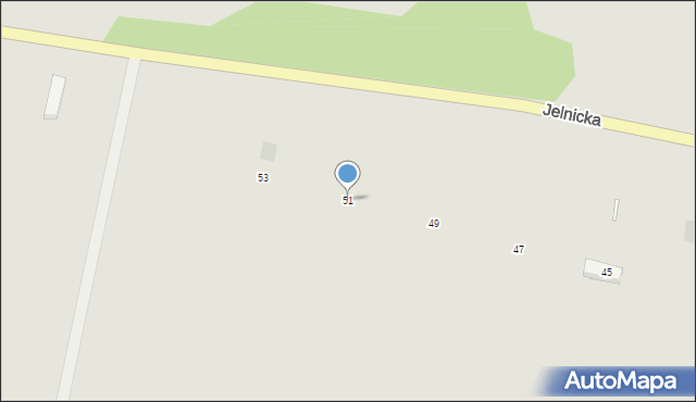 Międzyrzec Podlaski, Jelnicka, 51, mapa Międzyrzec Podlaski