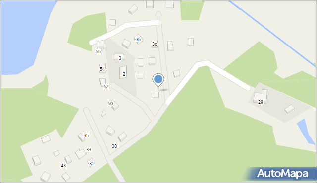 Mierzeszyn, Jeziorna, 84, mapa Mierzeszyn
