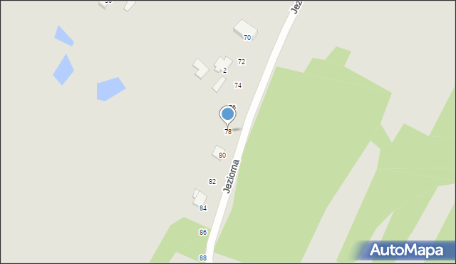 Płock, Jeziorna, 78, mapa Płock