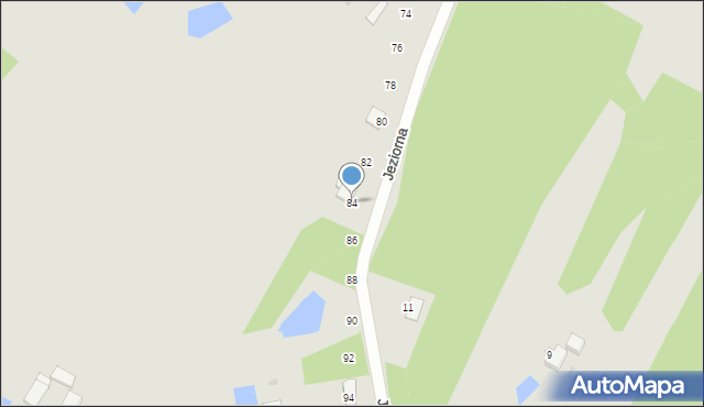 Płock, Jeziorna, 84, mapa Płock