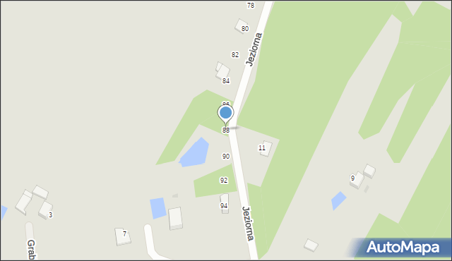 Płock, Jeziorna, 88, mapa Płock