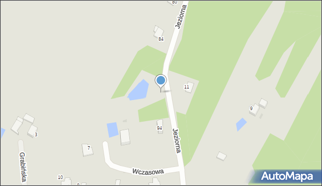 Płock, Jeziorna, 90, mapa Płock