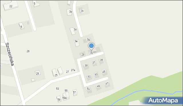 Przęsocin, Jeżynowa, 31, mapa Przęsocin