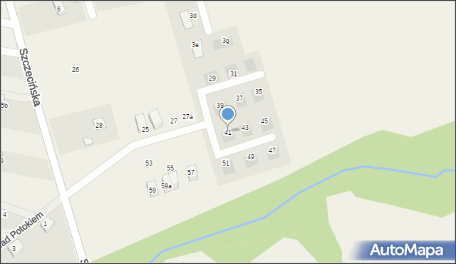 Przęsocin, Jeżynowa, 41, mapa Przęsocin
