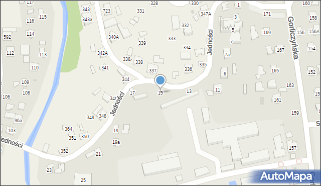 Przeworsk, Jedności, 15, mapa Przeworsk