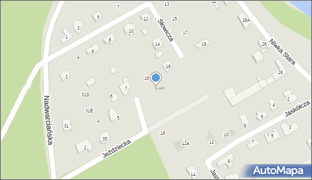 Puszczykowo, Jeździecka, 8, mapa Puszczykowo