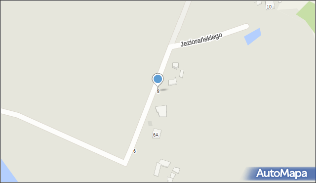 Rawa Mazowiecka, Jeziorańskiego, 8, mapa Rawa Mazowiecka