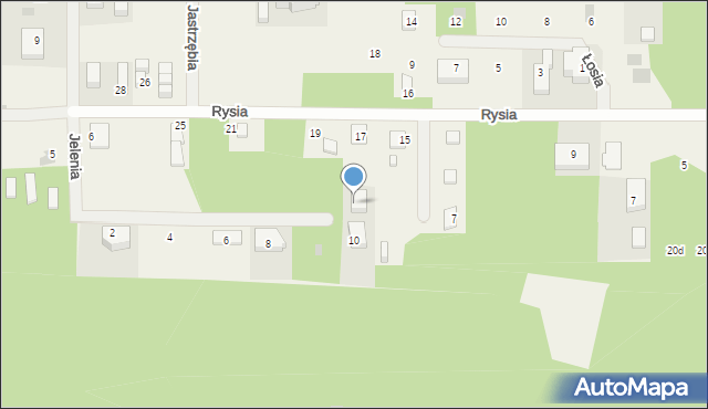 Rozewie, Jelenia, 12, mapa Rozewie