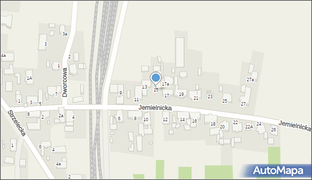 Rozmierka, Jemielnicka, 15, mapa Rozmierka