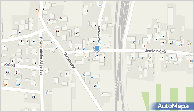 Rozmierka, Jemielnicka, 2a, mapa Rozmierka