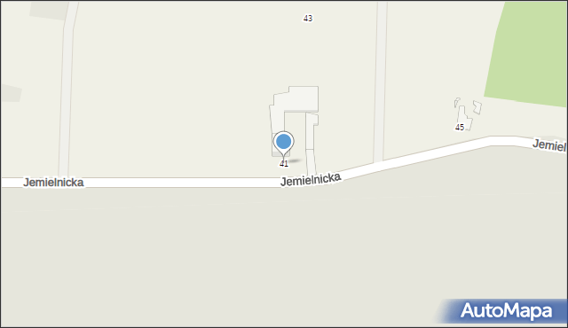 Rozmierka, Jemielnicka, 41, mapa Rozmierka