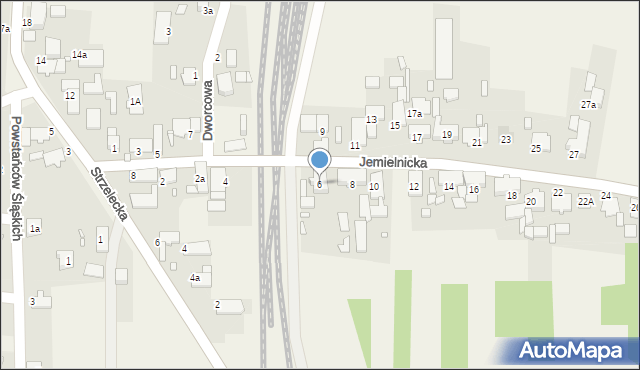 Rozmierka, Jemielnicka, 6, mapa Rozmierka